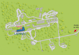 Technopole de l'Arbois-Méditerrannée - plan du bâtiment Laennec Hall B - Géosoft