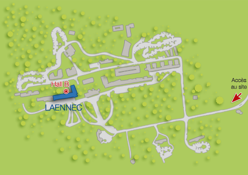 Technopole de l'Arbois-Méditerrannée - plan du bâtiment Laennec Hall B - GEOSOFT