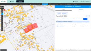 Lien parcelle-dossier GeoADS : Logiciel SIG de gestion des dossiers d’urbanisme