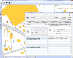 Interface GeoADS : Logiciel SIG de gestion des dossiers d’urbanisme