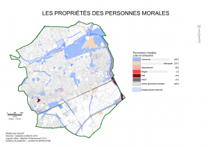 Atlas foncier : Propriétés des personnes morales